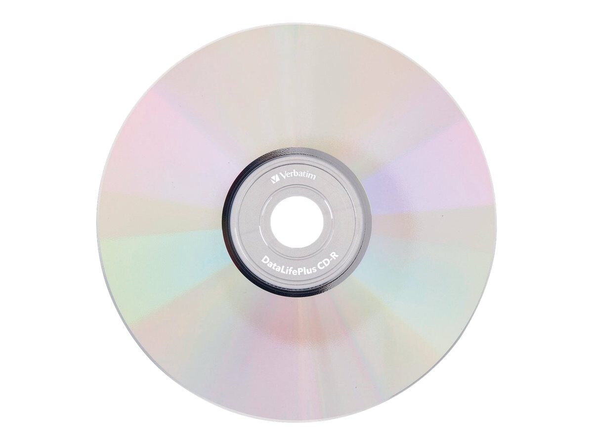 Verbatim 52x 700MB 80min. Crystal Thermal Hub Printable CD-R Media (50-pack spindle) graphic about Printable Cd identified as Verbatim 52x 700MB 80min. Crystal Thermal Hub Printable CD-R Media (50-pack spindle)